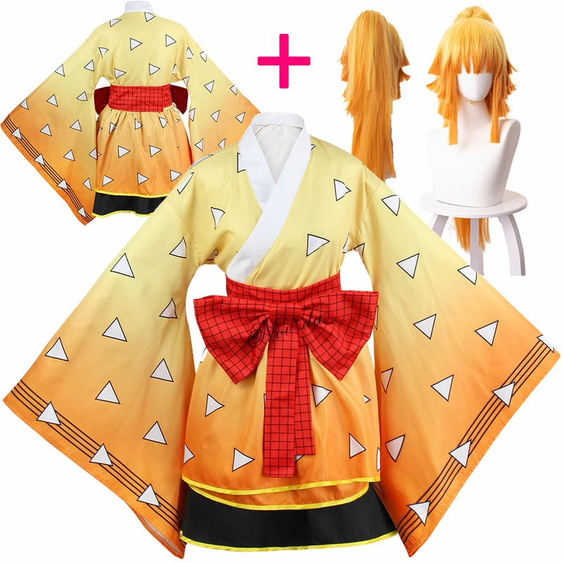 Cosplay Anime Zenitsu - ⭕️ ⭐️ ⭕️ Seizoen 2 Agatsuma