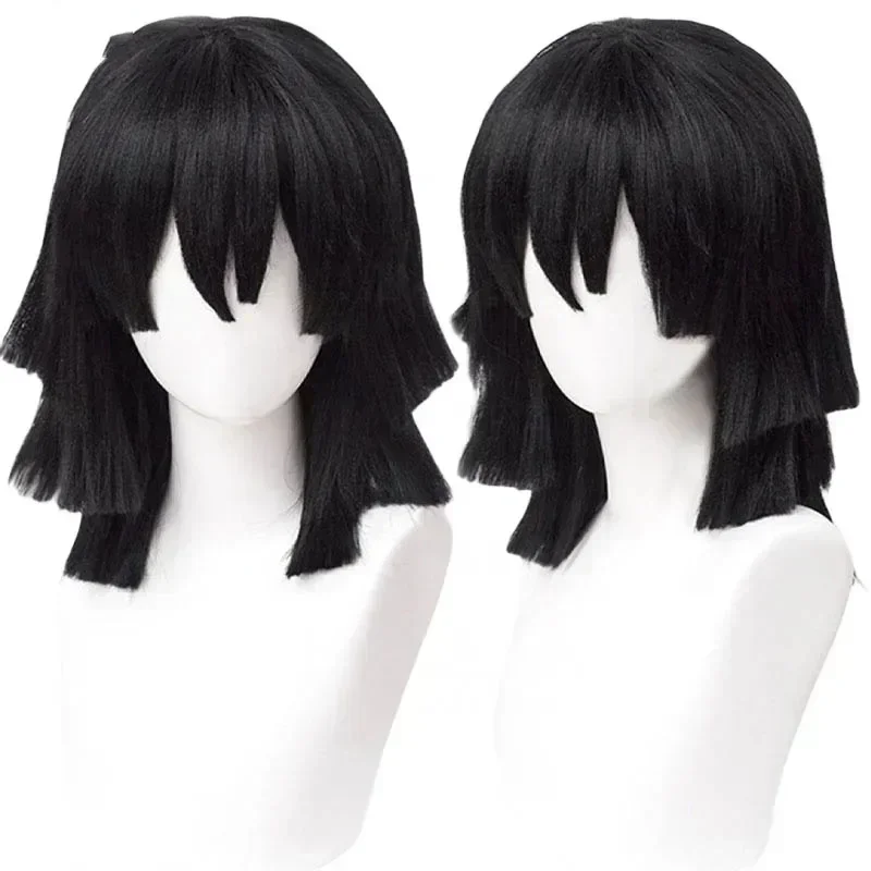 Cosplay Anime Black Hair - 2026 Hoge kwaliteit Iguro Obanai Cosplay