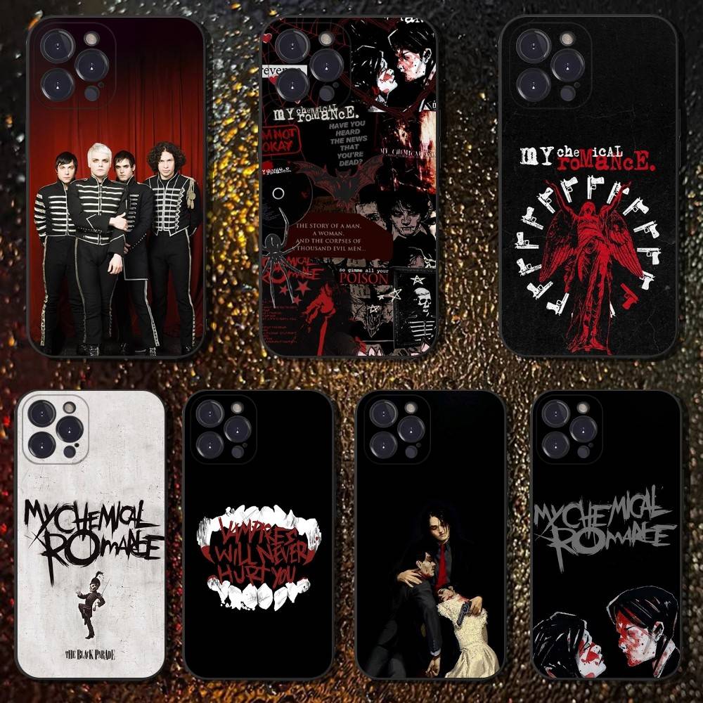 Anime Cosplay Romance - My C-Chemical Romance MCR telefoonhoesje voor