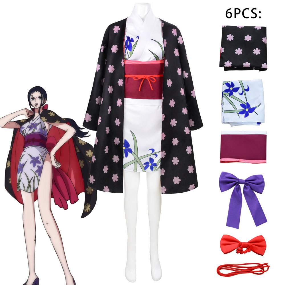 Anime Cosplay Robin - Damesoutfit Nico Robin Cosplaykostuum Wano Country