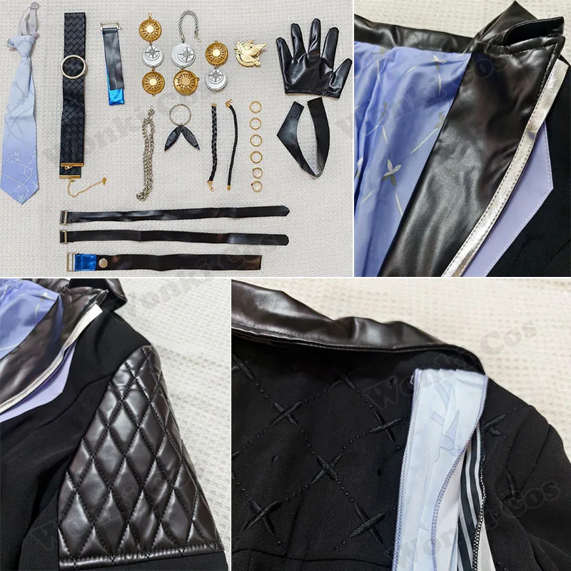 Anime Cosplay Event 2025 - 2025aaa Game ZZZ Vlad Kostuum Pruik