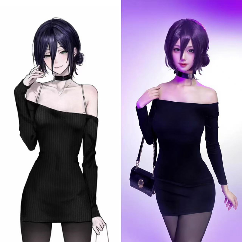 Chainsaw Man Cosplay - Anime Chainsaw Man Reze Cosplay Kostuum
