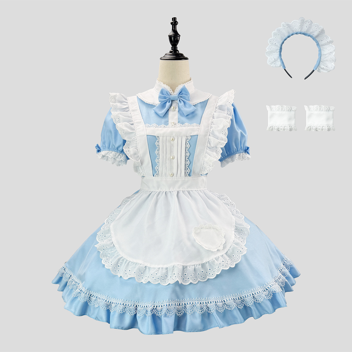Anime Cosplay Plus Size - Vrouwen Mooie Leuke Lolita Meidkostuums Meid