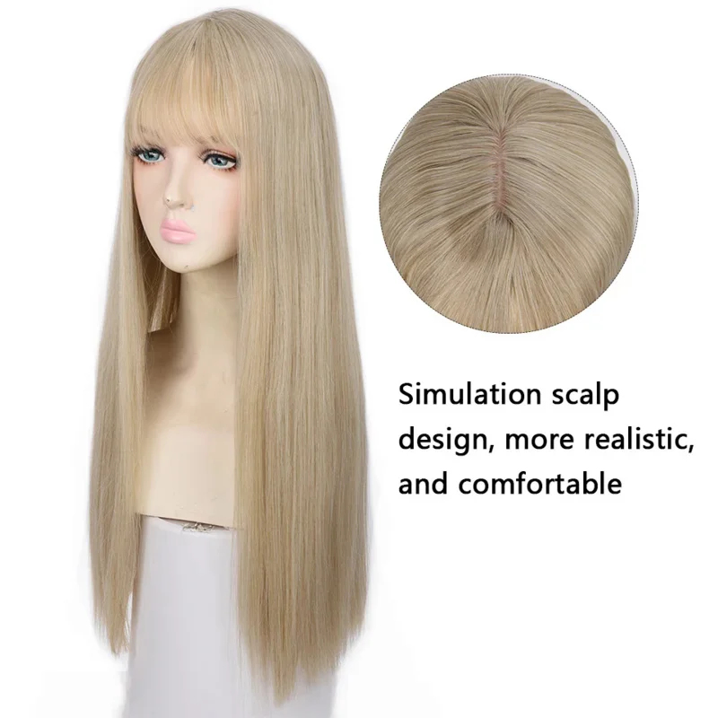 Cosplay Anime Black Hair - 2026 Houyan synthetisch lang steil haar