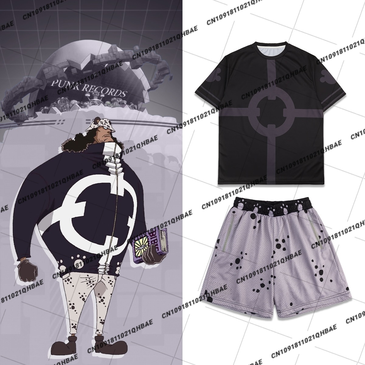 Anime Cosplay Anime - Nieuwe Egghead Island Bartholemew Kuma Anime