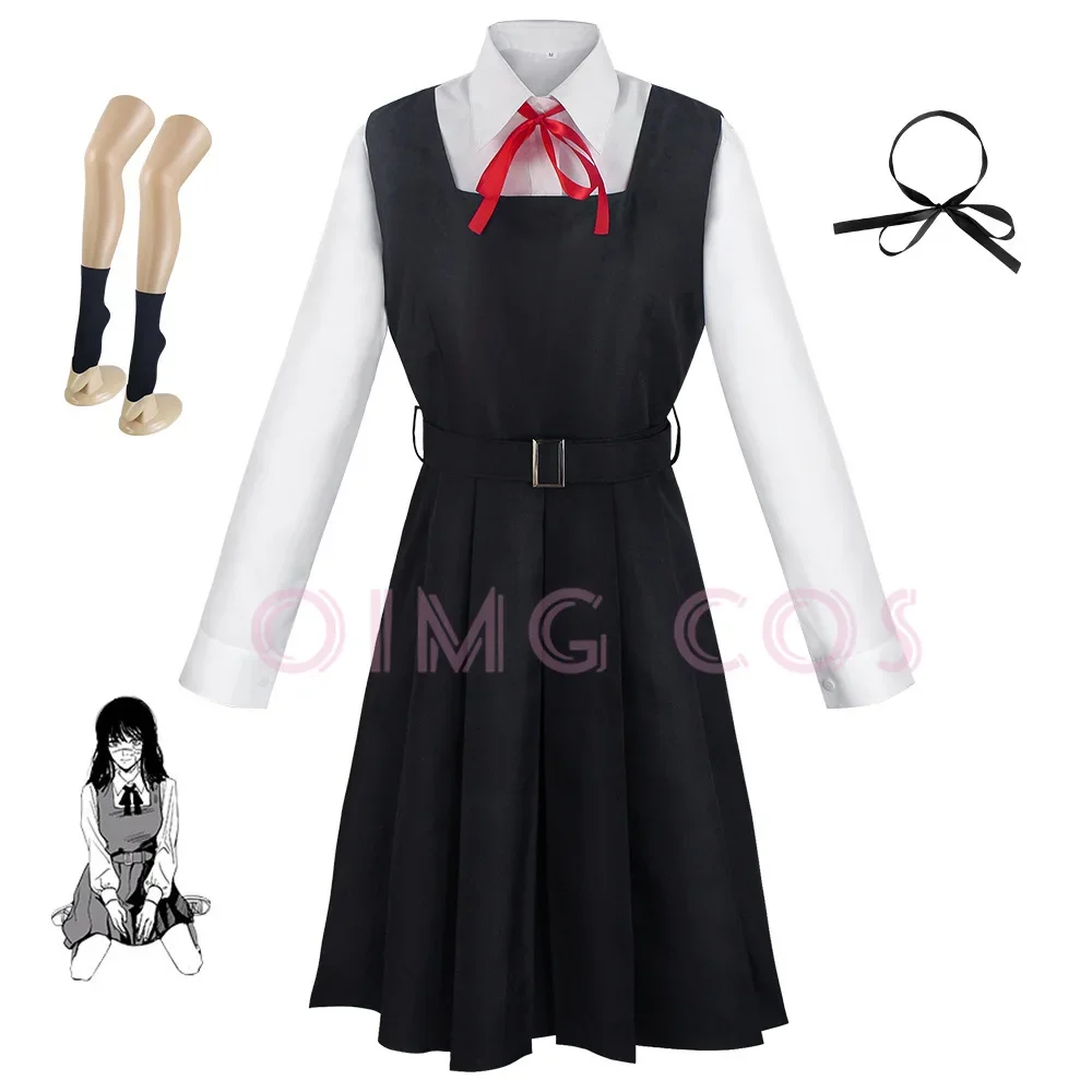 Chainsaw Man Cosplay - Mitaka Asa Cosplay Kostuum Kettingzaag Man