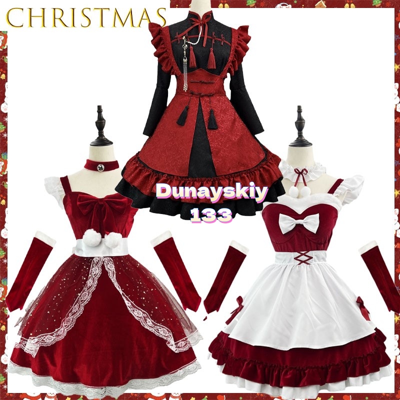 Anime Cosplay Plus Size - Anime Game Karakter Plus Size Fluwelen