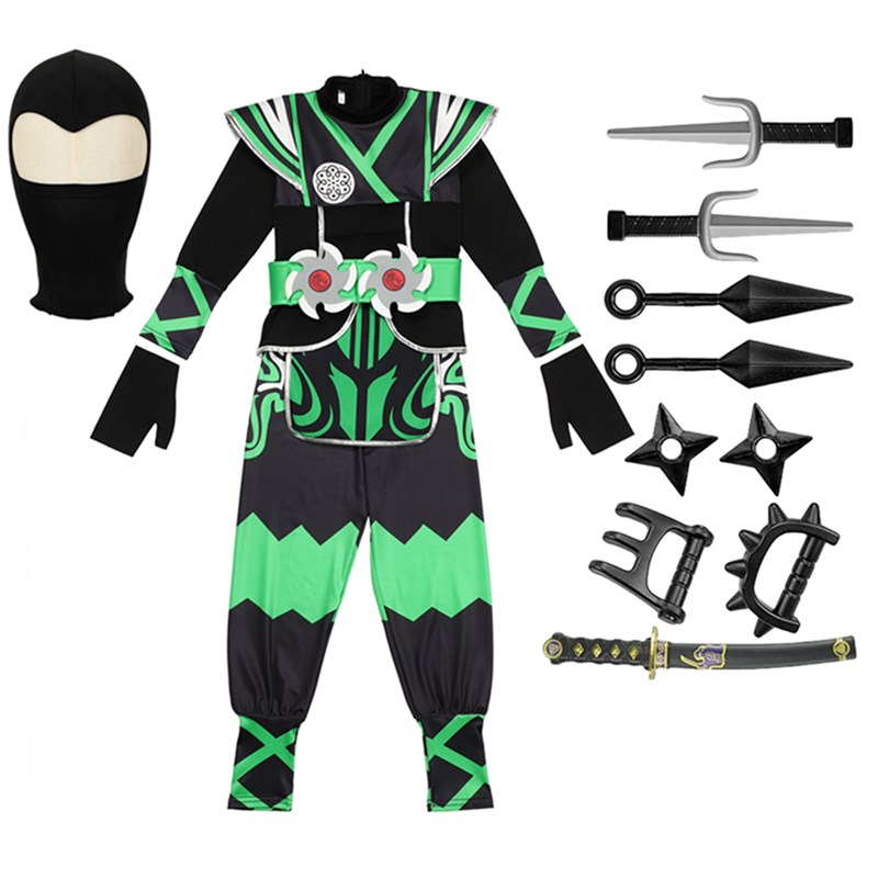 Japanse Ninja-kostuumset voor  - Anime Cosplay Kid recensie en prijs