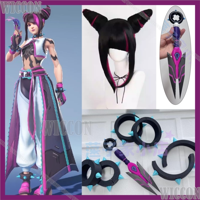 Kiriko Juri Game Han Over Cosp - Cosplay Anime Black Hair recensie en prijs