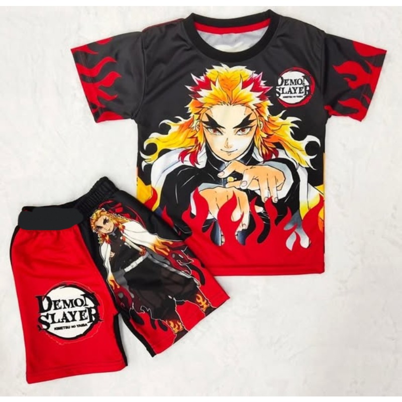 Demon Slayer Kids T-shirt Shor - Cosplay Anime Zenitsu recensie en prijs