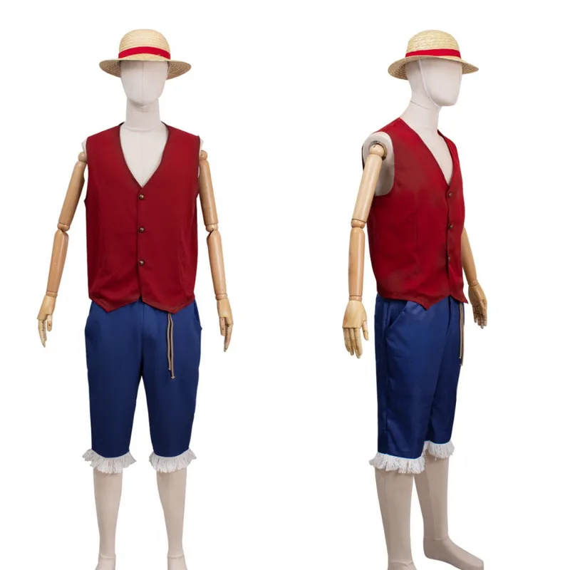 ▶ ❤ Film Luffy Cosplay Kostuum - Anime Cosplay Kid recensie en prijs