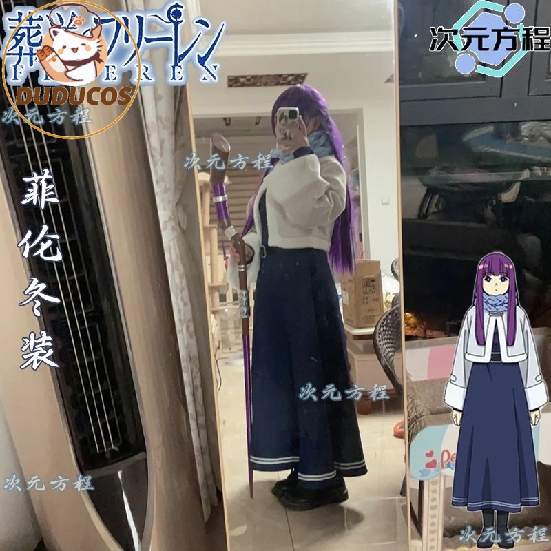 OP VOORRAAD Fern Cosplay Kostu - Anime Cosplay Plus Size recensie en prijs
