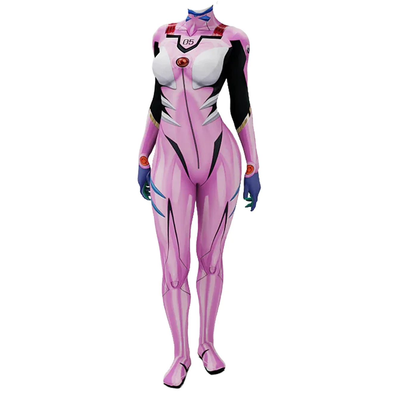 Anime EVA 05 Makinami Cosplay  - Anime Cosplay Girls recensie en prijs