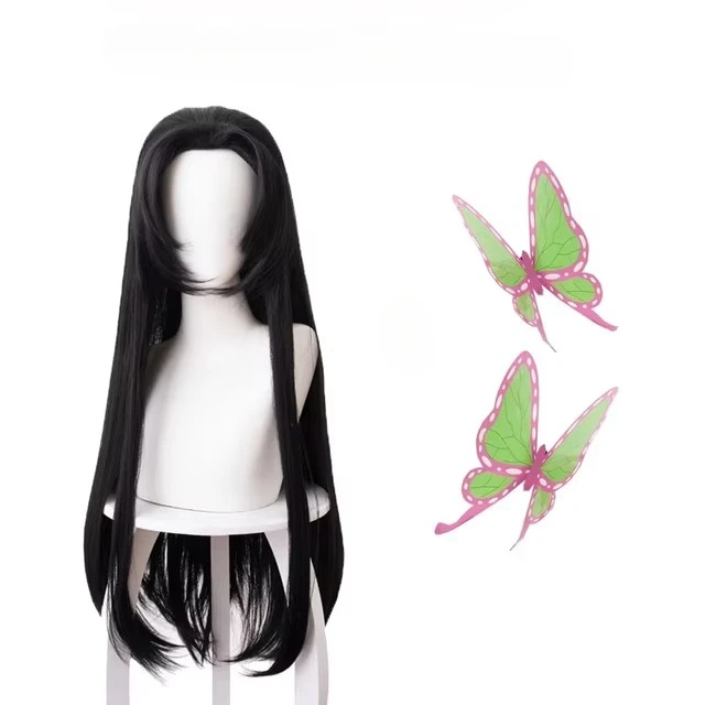 Anime Kochou Kanae Pruik Kimet - Cosplay Anime Black Hair recensie en prijs