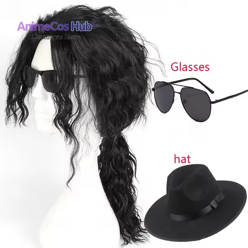 Anime Michael Jackson Cosplay  - Cosplay Anime Black Hair recensie en prijs