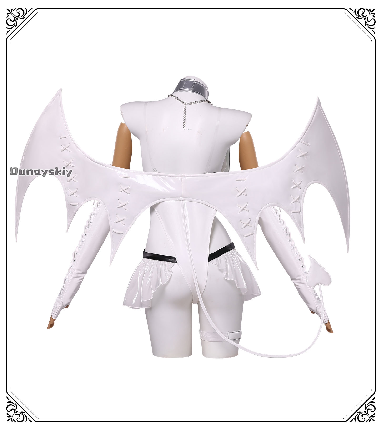 Blanc Eleg Cosplay Kostuum Gam - Anime Cosplay Plus Size recensie en prijs