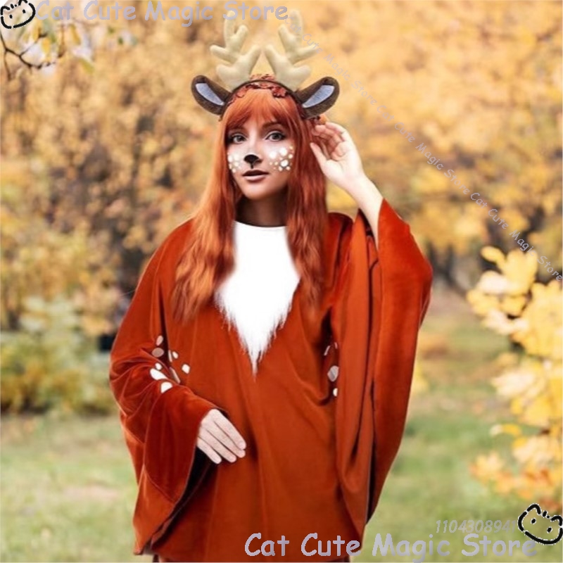 2025 Kerst Jungle elandenmante - Anime Cosplay Event 2025 recensie en prijs