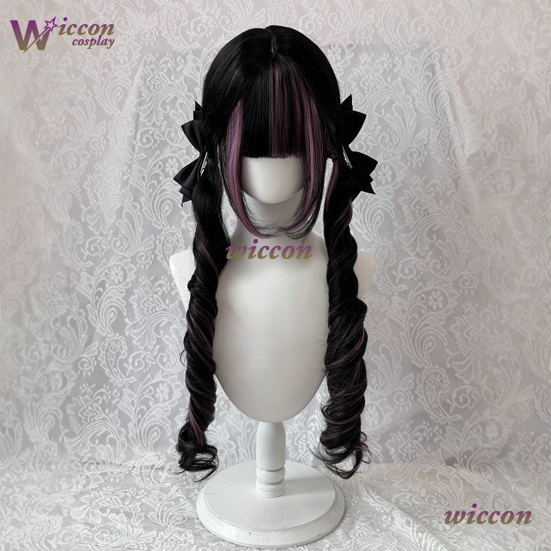 Stripverhaal ‌ Zwarte pruik me - Cosplay Anime Black Hair recensie en prijs