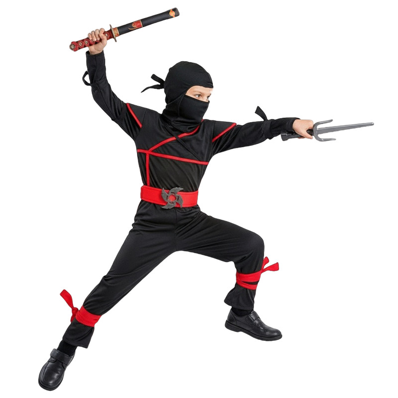 Japans Samurai-kostuum voor ki - Anime Cosplay Kid recensie en prijs